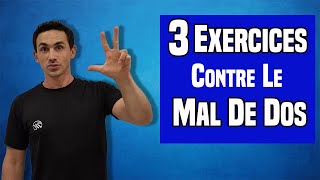 3 Exercices EFFICACES pour soulager le mal de dos [upl. by Yasui]