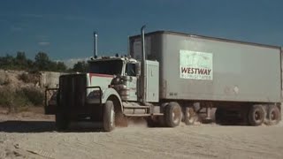 The westway refrigerated truck on screen in TRUCKS 1997 [upl. by Ketti]