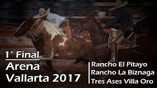 Charreada Completa  1 Gran Final  Arena Vallarta 2017 [upl. by Namyaw]