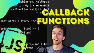 JavaScript Callback Functions [upl. by Durr]