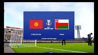 ⚽ Kyrgyzstan vs Oman ⚽  FIFA World Cup Qualifiers 11212023  PES 2023 [upl. by Amyas]