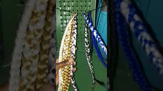 3strand bandika lines braidsshorts [upl. by Esyned]