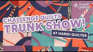 Challenge Quilts Trunk Show with FreeSpirit Fabrics  Quilt Ideas for 2025 [upl. by Vivyanne]