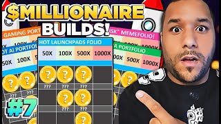 🔥 50X  1000X MILLIONAIRE Portfolio BUILDS YOURE 100 MAKING MONEY GUARANTEED  Part 7 [upl. by Eelik934]