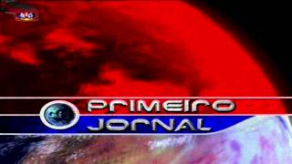 Primeiro Jornal Intro  Genérico de Primeiro Jornal [upl. by Eirellam]