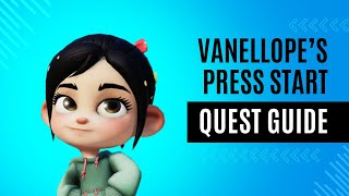 Complete Walkthrough Guide for Vanellopes Press Start Quest  Disney Dreamlight Valley [upl. by Becki]