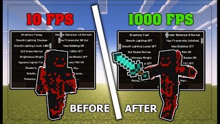 CÁCH TĂNG FPS VÀ CHỈNH SETTING HỢP LÍ TRONG MINECRAFT MƯỢT NHẤT 2024 [upl. by Moyna]