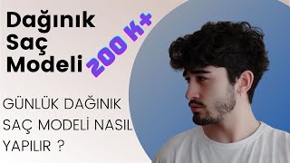 Dağınık Saç Modeli Nasıl Yapılır   Erkeklerde Dağınık Saç Modeli [upl. by Garfield563]