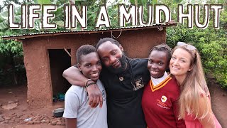 Taking Our Twins to the Village  LIFE IN A MUD HUT IN UGANDA 🛖🌿 [upl. by Guimar]