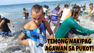 Anong Sakit Unti unti Sya Pumapayat TIMONG Naninga Ng Isda Sa Pukot Ang Daming Tao Nag Kaagawan [upl. by Llimaj]