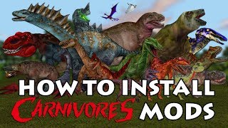 How to Download and Install Carnivores Mods and DLC [upl. by Anirol]