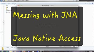 JNA Java Native Access SendInput from User32dll [upl. by Rodrick]