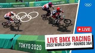 RELIVE  BMX Racing  World Cup Round 3 [upl. by Derfiniw]