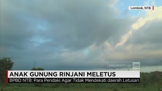 Anak Gunung Rinjani Meletus [upl. by Zel]