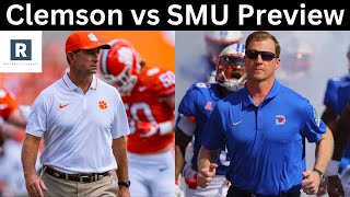 Clemson vs SMU Game Preview  College Football Picks and Predictions [upl. by Sihun]