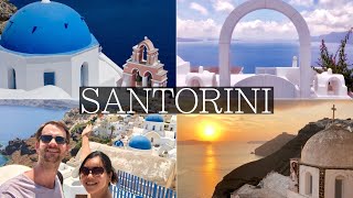 4 Beautiful Days in SANTORINI Vlog  Thira Oia Blue Domes Sunsets Volcano Tour Greece [upl. by Snapp]