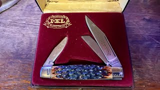 Vintage 1981 Schrade Wostenholm IXL Stockman Traditional Knife [upl. by Veedis]