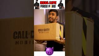 techno gamerz playing FREE FIRE in real life 🤯😡shorts technogamerz freefire [upl. by Okime]