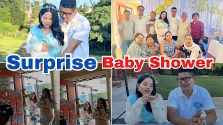 SURPRISE BABY SHOWER  EMOTIONAL  VLOG [upl. by Audette]