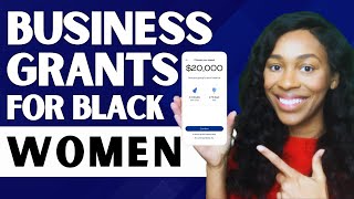 Top 4 Small Business Grants for Black Women in 2024 [upl. by Photima]