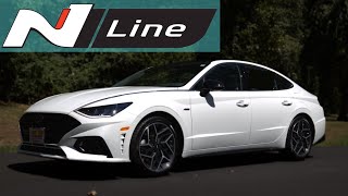 2022 Hyundai Sonata N Line Review  Korean FWD Tire Slayer [upl. by Anamor]