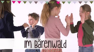 Im Bärenwald  Klatschspiele Anleitung Kinderlieder [upl. by Nathanil12]