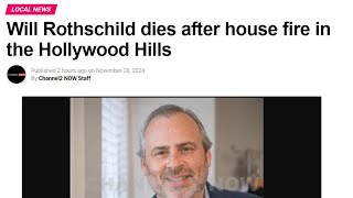 Will Rothschild Fakes his Death [upl. by Aerdied]