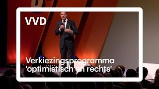 Rechts en optimistisch dit staat er in het programma van de VVD [upl. by Ahterahs]