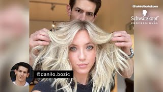 Blonding Tutorial Perfect Balayage Base with danilobozic [upl. by Tabitha]