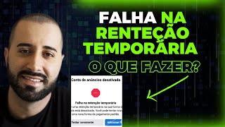 Não foi possível processar seu pagamento Falha na retenção temporária Facebook ADS [upl. by Pulsifer485]