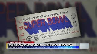 Sign up for Chevrons Super Bowl LIX Ambassador Program [upl. by Ivon]