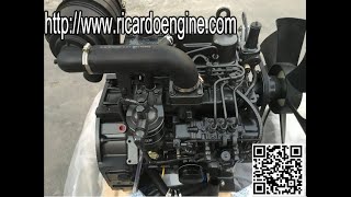 Yanmar 3TNV88 4TNV88 diesel engine [upl. by Kcirdneked]