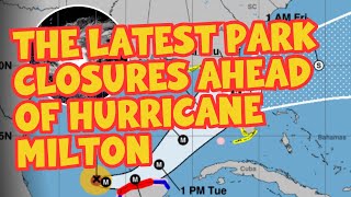 Universal Studios Announces Park Closures Due To Hurricane Milton  Theme Park Responses To Milton [upl. by Photima]