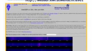 Kurzwelle ohne Antenne WebSDR 20m 40m 80m Amateurfunk [upl. by Atikir872]