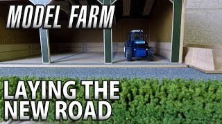 Laying the New Road Model Farm Build 3 [upl. by Oivalf512]