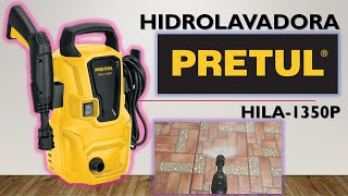 Hidrolavadora Eléctrica PRETUL 1350 PSI  HILA1350P Reseña [upl. by Dewie]