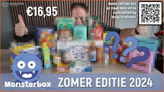 WIJ UNBOXEN DE MONSTERBOX ZOMER EDITIE 2024 EN JIJ KAN JE AANKOOPBEDRAG TERUGWINNEN  VLOG 584 [upl. by Llyrad]