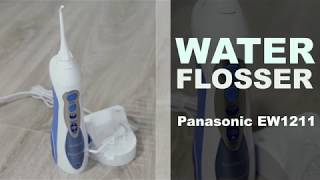 Panasonic Oral Irrigator EW1211 Test [upl. by Aekan]