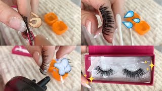 How To Deep Clean Mink or Faux Mink Lashes  How I Clean and Take Care of My Lilly Lashes [upl. by Mushro]