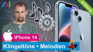 iPhone 14  Klingelton einstellen •  • 📱1️⃣4️⃣ • 🎶 • Anleitung  Tutorial [upl. by Solracsiul]