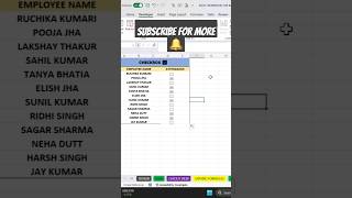 Checkbox in Excel Now ✅️👇 subscribe excel shortvideo [upl. by Gnaig]