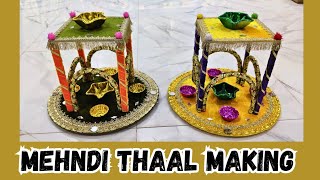 Mehndi Thaal Decorations StepbyStep Guide for Beginners [upl. by Tadashi]