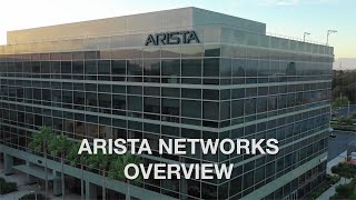 Arista Networks Overview [upl. by Ahsinac]