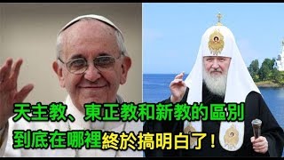 天主教、東正教和新教的區別到底在哪裡？終於搞明白了！ [upl. by Evod]