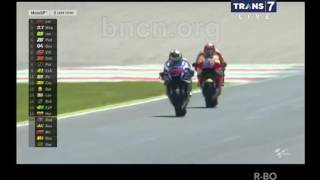 BEST QUALITY  MotoGP 2016 Italia  Mugello  Marquez vs Lorenzo final laps [upl. by Acemat402]