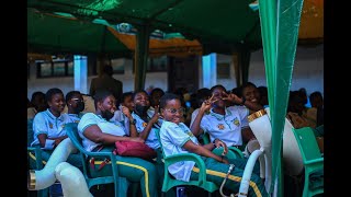 Wesley Girls Regimental band performs a wonderful musical rendition [upl. by Ainitsirhc640]