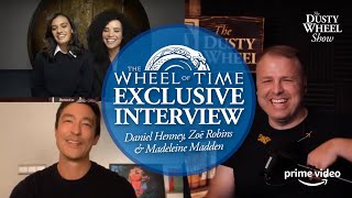 The WHEEL OF TIME Daniel Henney Zoë Robins amp Madeleine Madden Interview [upl. by Arytahs]