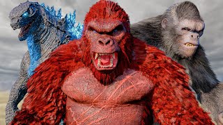 New Action King Kong Movies 2023  Kong 2 VS Godzilla  Jurassic World 4  Teddy Chase [upl. by Htabmas]