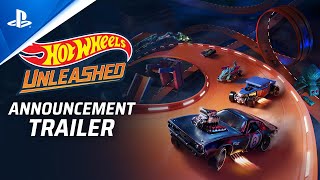 Hot Wheels Unleashed  Announcement Trailer  PS5 PS4 [upl. by Sire]