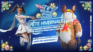 Préparezvous pour 14 jours de cadeaux avec la Fête hivernale 2022 dans Fortnite [upl. by Vivica]